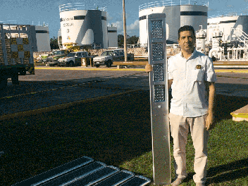 Mexico all in one solar street light project